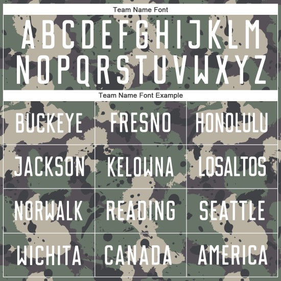 Benutzerdefinierte Camo Weiß-Schwarz Sublimation Salut an den Dienst Fußball Uniform Trikot Benutzerdefinierte Camo Weiß-Schwarz Sublimation Salut an den Dienst Fußball Uniform Trikot