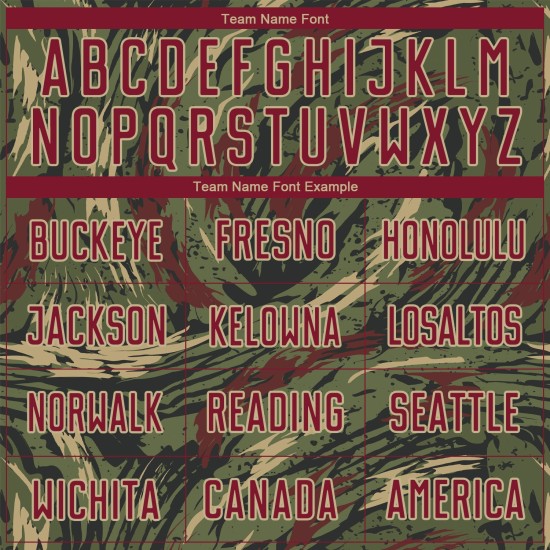 Benutzerdefiniertes olivgrünes Crimson-Vegas-Gold-Sublimations-Salute-to-Service-Fußballtrikot Benutzerdefiniertes olivgrünes Crimson-Vegas-Gold-Sublimations-Salute-to-Service-Fußballtrikot