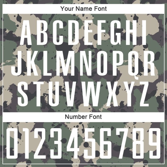 Benutzerdefinierte Camo Weiß-Schwarz Sublimation Salut an den Dienst Fußball Uniform Trikot Benutzerdefinierte Camo Weiß-Schwarz Sublimation Salut an den Dienst Fußball Uniform Trikot