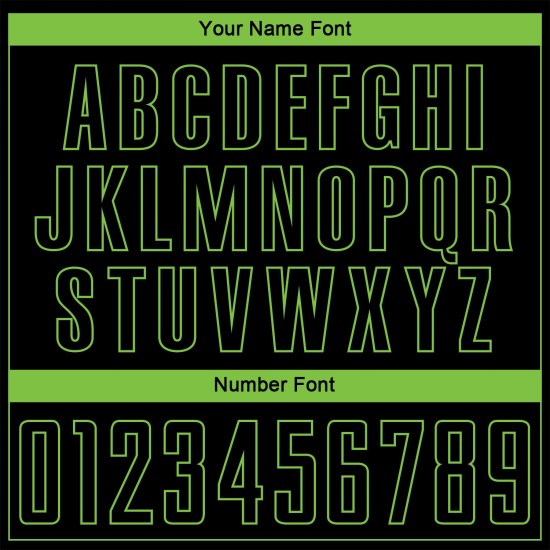 Benutzerdefiniertes schwarzes neongrünes Sublimations-Fußballtrikot Benutzerdefiniertes schwarzes neongrünes Sublimations-Fußballtrikot